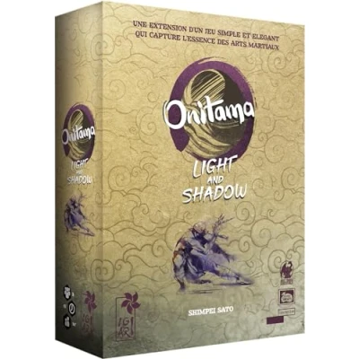 Image de Asmodee Igiari Onitama Extension : Light and Shadow Jeux de société stratégie à partir 14 Ans Jeu pour 2 Joueurs Version française