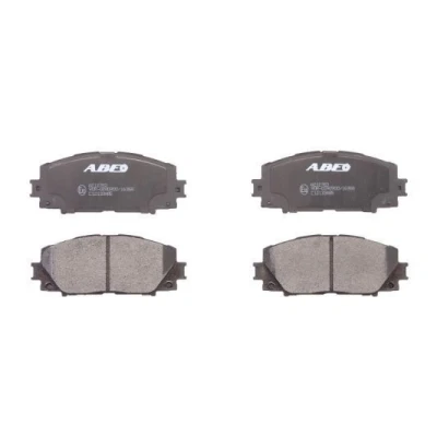 Image de ABE C12133ABE Jeu de plaquettes frein Essieu avant non préparé pour indicateur d&#039;usure TOYOTA: Yaris II 3/5 portes, Prius III 5 portes