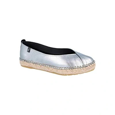 Image de FABIOLAS HANDCRAFTED IN SPAIN BY CALZADOS ZEL&#039;S Espadrilles Ballerines DIFFUSO, Titanio, 38 EU