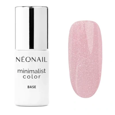 Image de NÉONAIL Vernis Semi Permanent Base Coat 7,2 ml Gel UV Rosa Minimalist Color Shiny Rouge Tone à Ongles Polish Nail Art