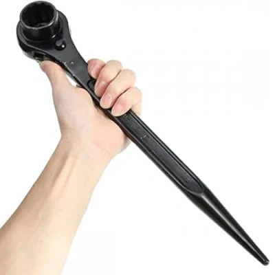 Image de Podger Spanner, clé à cliquet Podger, Clés érection en acier Échafaudage Outils de douille pour réparation voiture, menuiserie (13 17 mm)