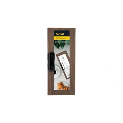 Image de Securit Porte addition en Bois de Noyer à Pince pour le Maintien Des feuilles