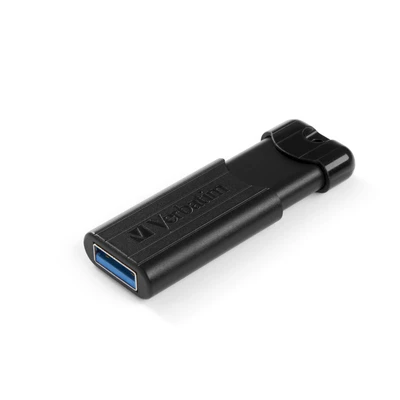 Image de Verbatim Clé USBPinStripe 3.0 de 128 Go Noire Neuf