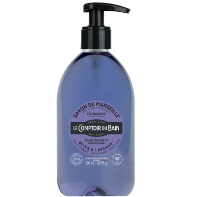 Image de Le Comptoir du Bain Gel Olive Lavande Traditional Soap 500ml