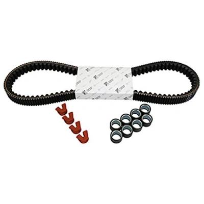 Image de KIT TRANSMISSION (COURROIE, GALETS, GUIDES) ORIGINE PIAGGIO 350 MP3 2018&gt;, X10 2012&gt;, BEVERLY 2012&gt; 1R000448