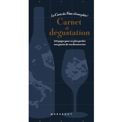 Image de Carnet de dégustation La carte des vins s&#039;il vous plait