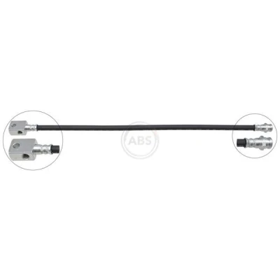 Image de A.B.S. SL 1553 Flexible De Frein 498mm INN M10x1.0 FORD: Ranger Mk3