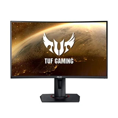Image de ASUS TUF Gaming VG27VQ Ecran PC Gamer eSport 27&quot; FHD Dalle VA incurvée 16:9 165Hz 1ms 1980x1080 Display Port, HDMI et DVI Haut parleurs AMD FreeSync Extreme Low Motion Blur