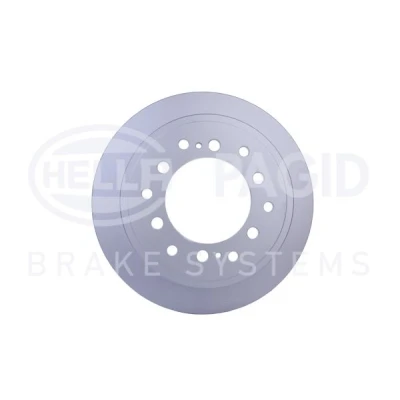 Image de HELLA PRO 8DD 355 122 711 Disque de frein 312 18 06/14 139,7 ventilé l&#039;intérieur revêtu sans boulon fix roue, moyeu roue