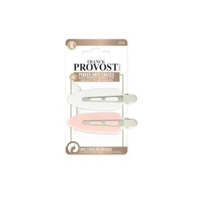 Image de FRANCK PROVOST Lot de 2 Pinces à Cheveux Anti Trace Tous Types