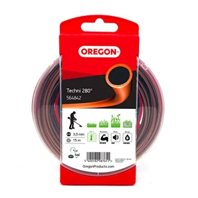 Image de Oregon 564842 Fil de coupe rond Techni 280, 3,0 mm, 15 m