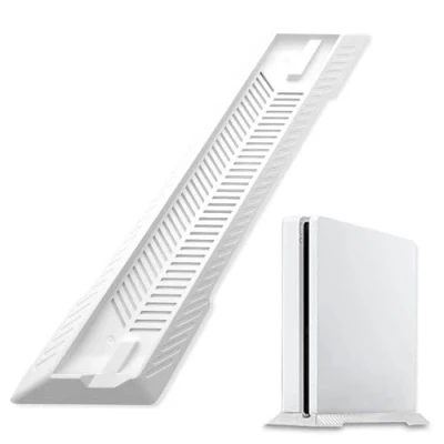 Image de Support Vertical pour Playstation PS4 Slim Console, Blanc