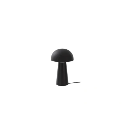 Image de Lindby lampe de table LED rechargeable Zyre, noir, IP44, variateur tactile