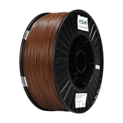 Image de eSUN PLA+ Filament 1.75mm, Renforcé Ténacité Imprimante 3D PLA Plus, Précision Dimensionnelle +/ 0.03mm, 3KG Bobine (6.6 LBS) d&#039;impression pour 3D, Blanc d&#039;Os