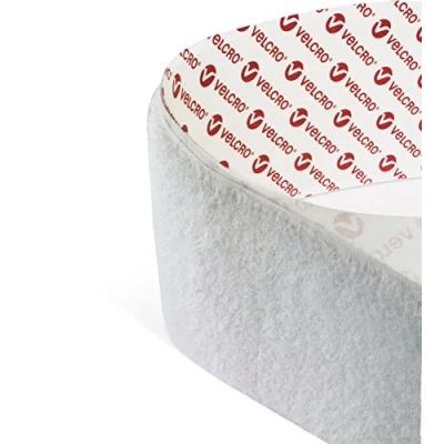 Image de Velcro Authentique Amazon 1 m, blanc, 2cm