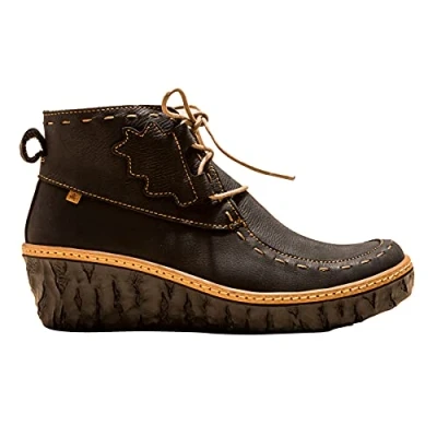 Image de El Naturalista Femme Bottines Myth Yggdrasil, Dame Bottines,Semelle intérieure Amovible,Demi Bottes,Bottillon,Bottes,Plat,Black,39 EU / 6 UK