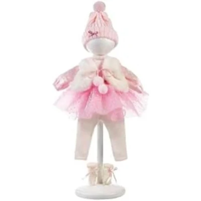 Image de Llorens 1054043 Ensemble de vêtements pour poupées 38 à 40 cm Rose