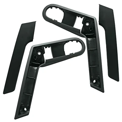 Image de (Lot de 2) Contour Cache avec Poignée Intérieure Porte Avant Gauche ET Droite compatible pour POLO 6N2 1999 à 2002 6N0867179E 6N0867180E