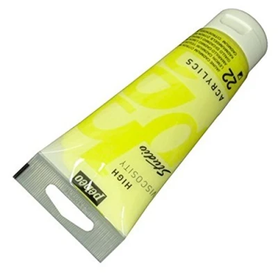 Image de Pébéo 837022 Studio Acrylique Tube Jaune Cadmium Citron Imitation 100 ml