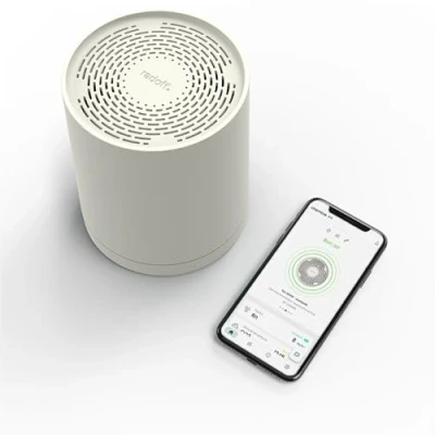 Image de Radoff Sense Appareils Mesurant Qualité Air Intérieur avec Capteur Radon et Détecteur Co2 COV PM Compatible Alexa Gadget High Tech Thermomètre Connecté Wifi, Humidité, Pression