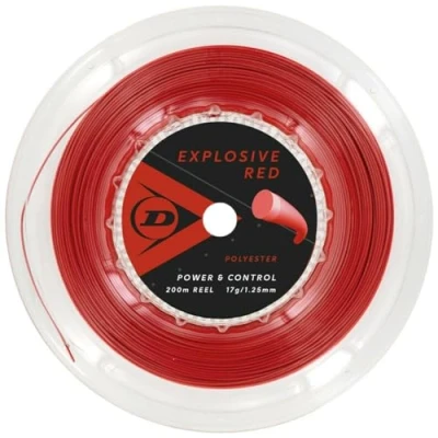 Image de Dunlop Red Corde de Tennis Explosive Rouge Adulte Unisexe, Taille Unique