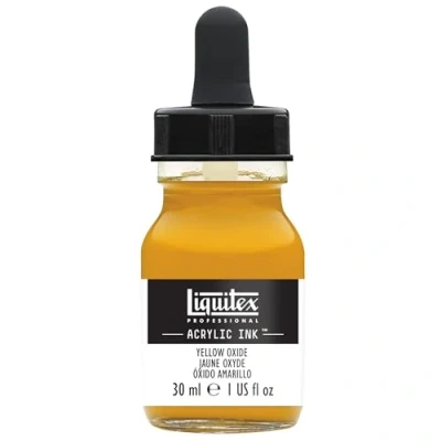 Image de Liquitex Professional Encre Acrylique Flacon Avec Pipette 30 ml Jaune De Mars