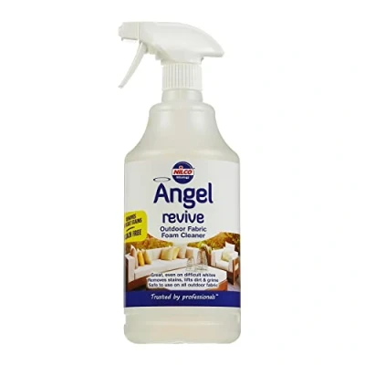 Image de Nilco Angel Revive, Nettoyant en mousse pour tissus d&#039;extérieur sans javel ameublement extérieur doux, 1 L