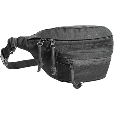 Image de Tasmanian Tiger TT Modular Hip Bag Sac banane tactique Molle compatible EDC avec 3 compartiments (Noir)