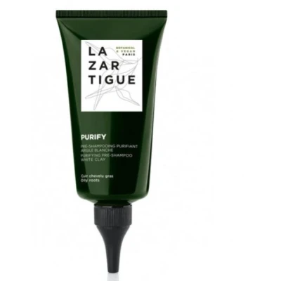 Image de Lazartigue Shampooing Purify Pré Shampoing Argile Blanche 75ml