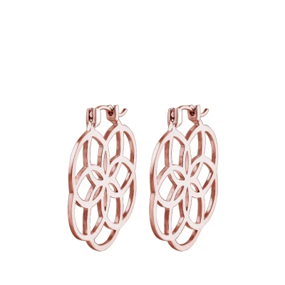 Image de Elli Boucles d&#039;oreilles, Femme, Taille: One Size, Rosé gold coloured