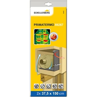 Image de Schellenberg 66267 2 Rouleaux isolants pour Caisson de volet Roulant Classe conductibilité 035 PRIMATERMO 3 mm 150x37,5 cm chacun, Anthracite