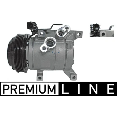 Image de MAHLE ORIGINAL ACP 766 000P Compresseur De Climatisation RS09 12 PAG 46 YF 1234yf, R 134a HYUNDAI: i10 II 3/5 portes, I