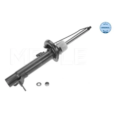 Image de MEYLE 726 623 0012 Amortisseur Essieu avant droit Pression de gaz Système bitube Jambe suspension Goujon en haut ORIGINAL Quality FORD: FIESTA 5
