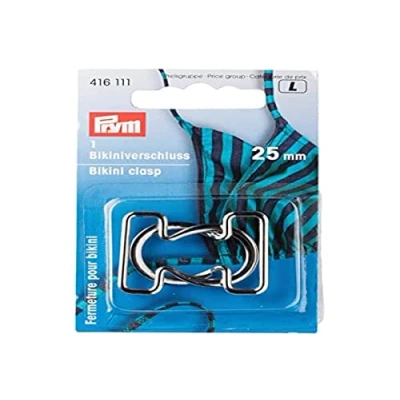 Image de Pym en Boucle Acier Argent (25 mm) Bikini et Fermoir à Ceinture 1 unité