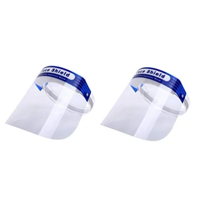 Image de TEMPO DI SALDI Paire de visières protection intégrale en polycarbonate transparent réglable