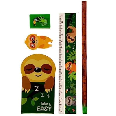 Image de Cute Sloth Design Stationery Set STA83 Only Available Assorted