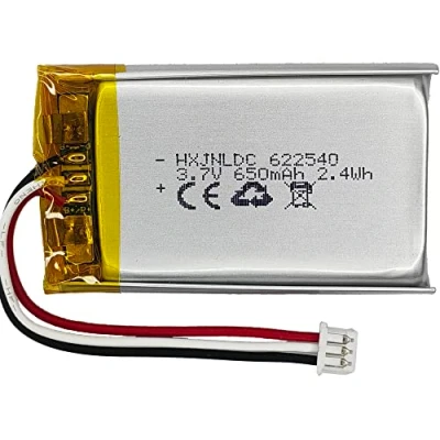 Image de DC 3.7V 650mAh AHB622540N01 Rechargeable Polymer Lithium Battery pour Sennheiser Momentum 2.0 HD 4.40 4.50 450 Urbanite XL Wireless Bluetooth Headphone Aerox 9 5 Souris