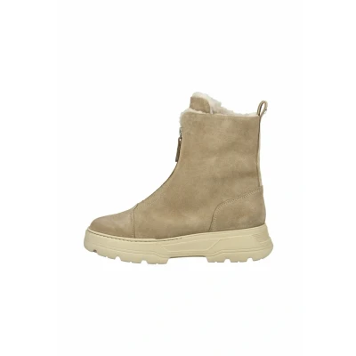 Image de Paul Green Bottines classiques pour femme, doublure chaude, Beige 01x, 38.5 EU