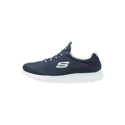 Image de Skechers WIDE FIT Summits Baskets basses, Femme, Taille: 39, Navy/aqua