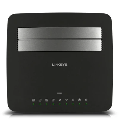 Image de Linksys Routeur sans Fil Double Bande X3500 N750 avec Modem ADSL2+ / USB