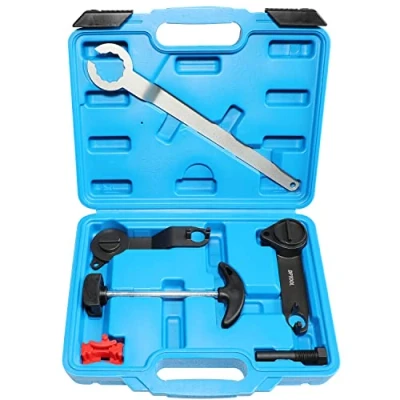 Image de Jeu d&#039;outils de Calage d&#039;arbre à cames et Vilebrequin pour VAG EA211 1.0L 1.2L 1.4L 1.6L FSI TSI TFSI Compatible avec VW Audi A3/Golf VII/Jetta/Skoda Octavia/Seat Leon Kit Outils Moteur