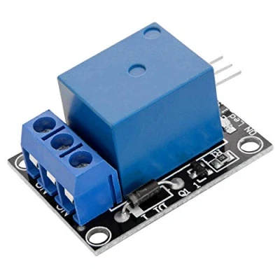 Image de AZDelivery Module 1 Canal Relay 5V KY 019 High Level Trigger Compatible avec Arduino et Raspberry Pi incluant Un E Book!