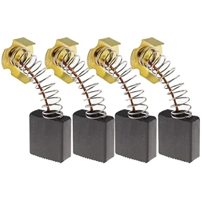 Image de ECSiNG Lot de 2 paires balais charbon 7 x 17 mm Compatible avec scie à onglet Rexon M2500A