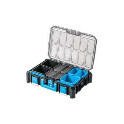 Image de Högert Technik Organisateur de Mallette Haute HTM HT7G508, Boite à Outils, Outils Bricolage, Boîte 5 Compartiments Fonctionnels, Protection Contre L&#039;humidité, Construction Modulaire