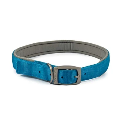 Image de Ancol Viva Collier rembourré avec Boucle Bleu 50 59 cm Taille 7 XL