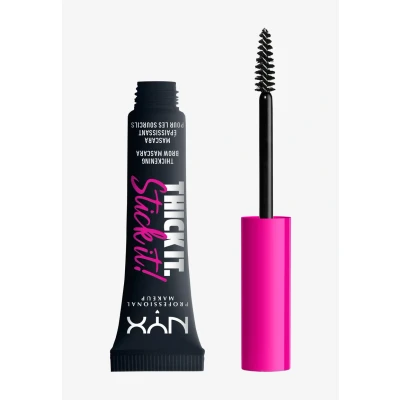 Image de Nyx Professional Makeup Thick IT. Stick IT! BROW Mascara Mascara, Femme, Taille: 7 ml, Black