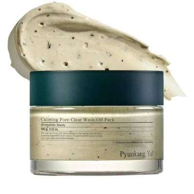 Image de [PKY] Pyunkang Yul Masque Nettoyant Apaisant pour Pores, Apaise et Purifie, Acide Hyaluronique Centella Asiatica, Soin Coréen (100g)