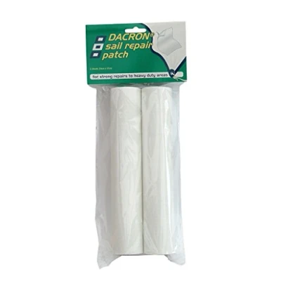 Image de Amiral Tapes, klebebänder segelrepara Turf licken Dacron Autocollant, Lot de 2, Blanc, 56101
