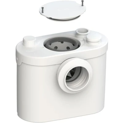 Image de SFA Sanibroyeur Pro Up (46 dB) Silencieux Broyeur WC pour Salle d&#039;Eau avec Lave main Installation Discrète Maintenance Facilitée 33,9 x 22,2 32,3 cm 400W Made in France