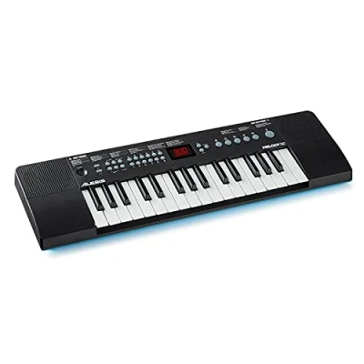 Image de Alesis Melody 32 Mini Piano Numérique / Clavier Touches avec Enceintes Intégrées, 300 Sons Intégrés, 40 Morceaux de Démonstration et Connexion USB MIDI